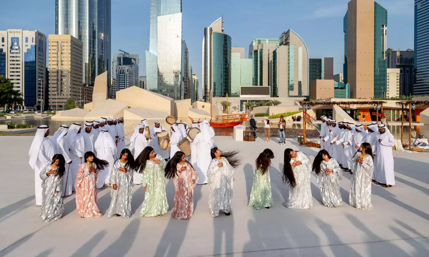 The traditional Al Alaya Dance performed in Dubai.