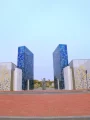 Entrance to the Quranic Park in Dubai.