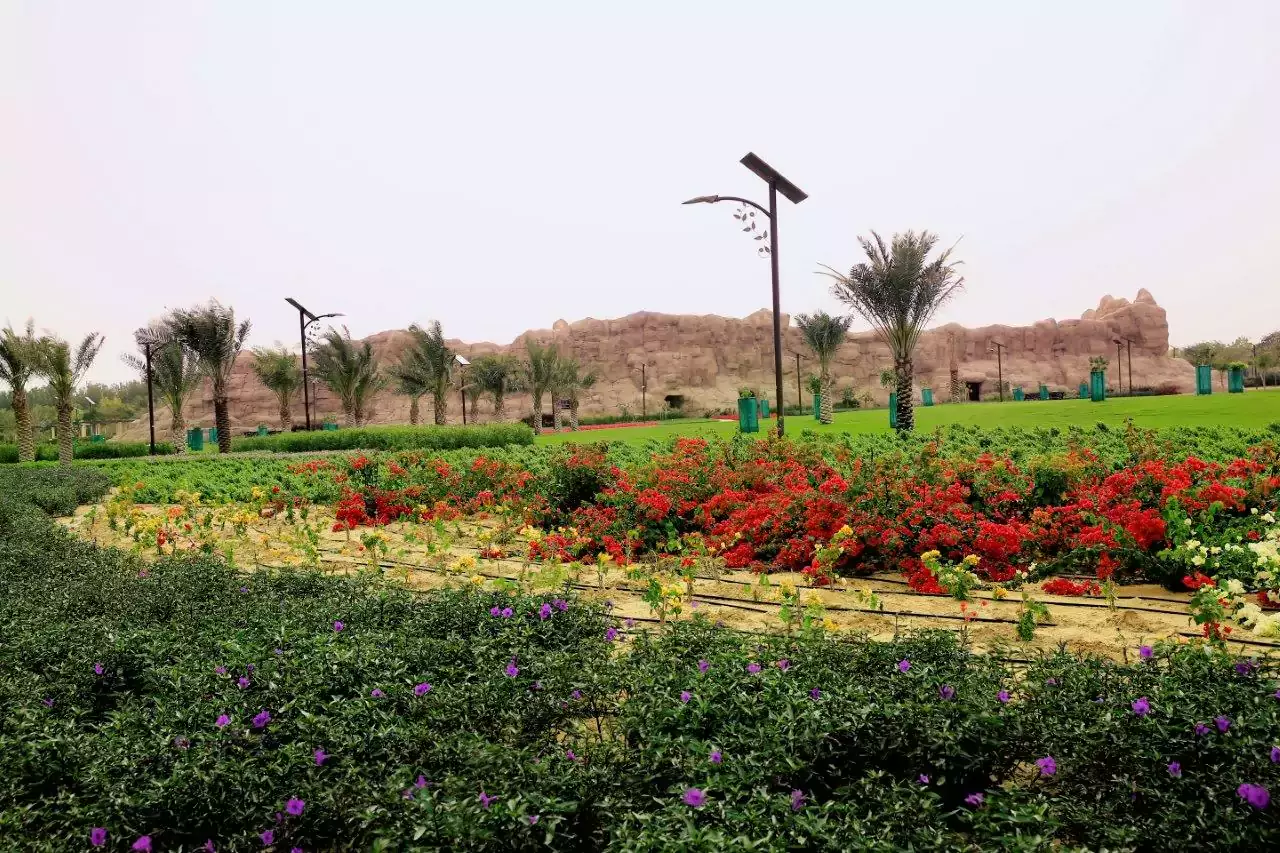 Quranic park in Al Khawaneej, Dubai.