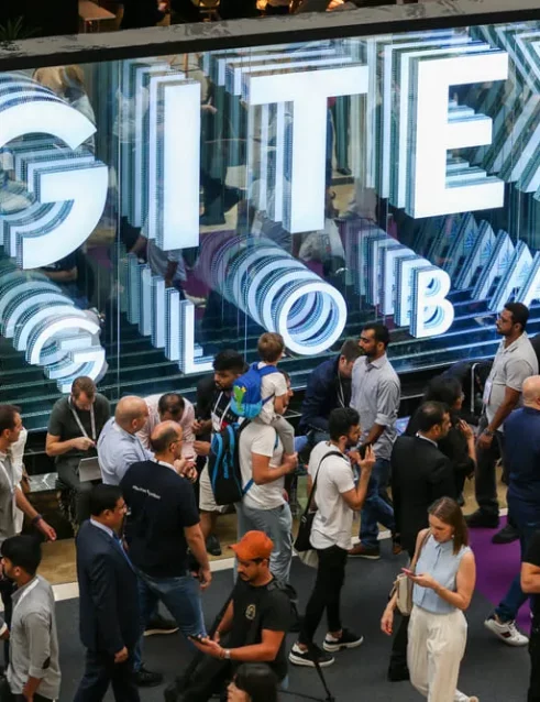 Global 2024 Venue inside the Dubai World Trade Centre.